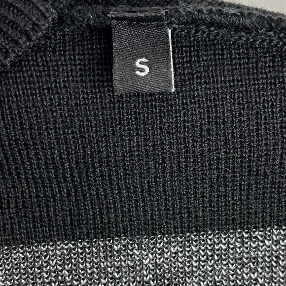 1-81 PLEIN SPORT Men's Sweater Logo Black/White Small - Picture 8 of 11